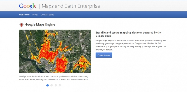 il nuovo Google Maps Engine per creare le mappe
