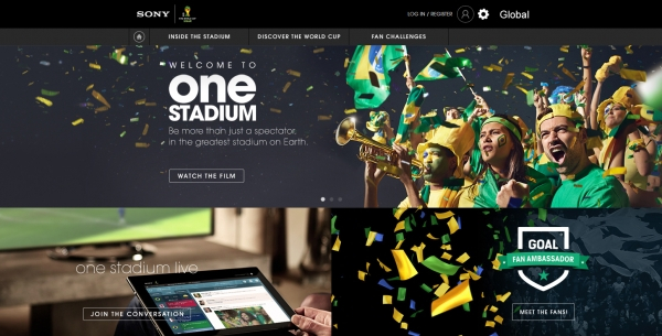 One Stadium Live: segui i mondiali sullo stadio virtuale della Sony!