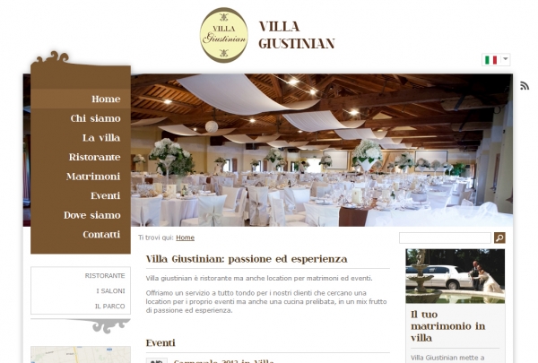 Online il nuovo sito di Villa Giustinian!