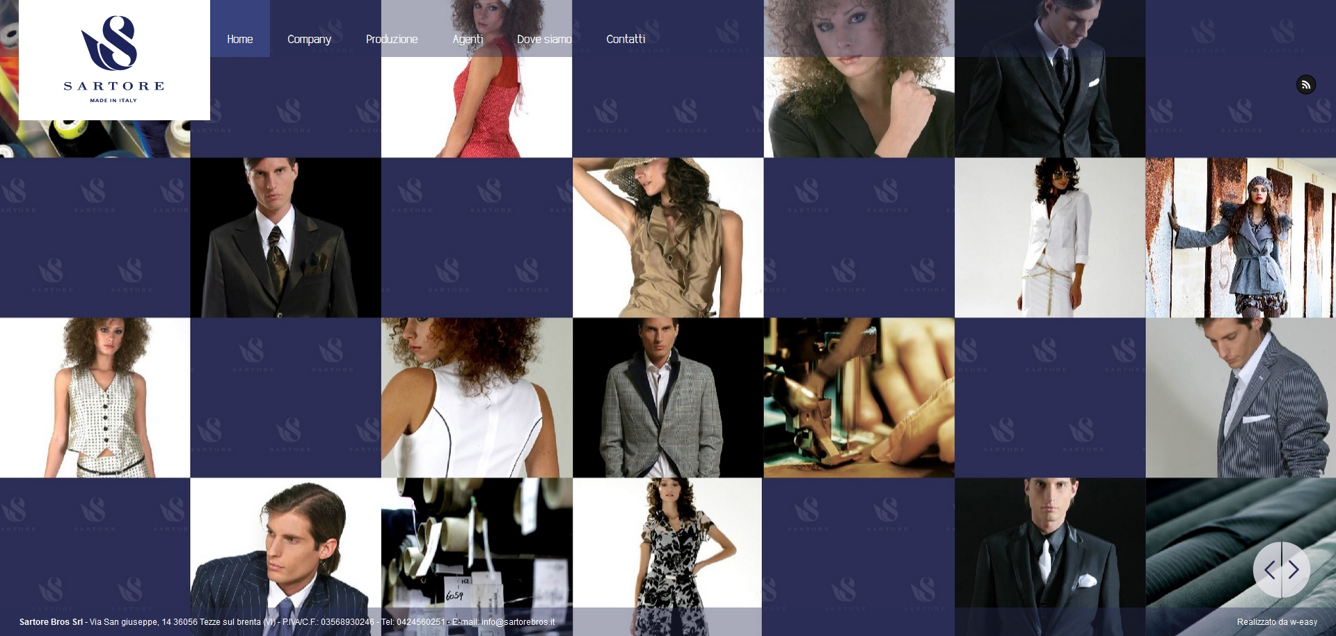 Nuovo sito per Sartore Bros Srl
